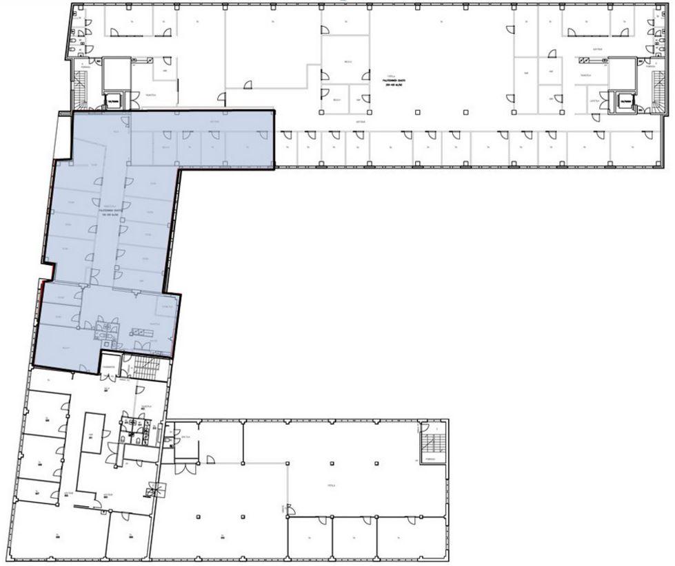Hämeentie 105, 451m2, 3. kerros, Toimistotila
