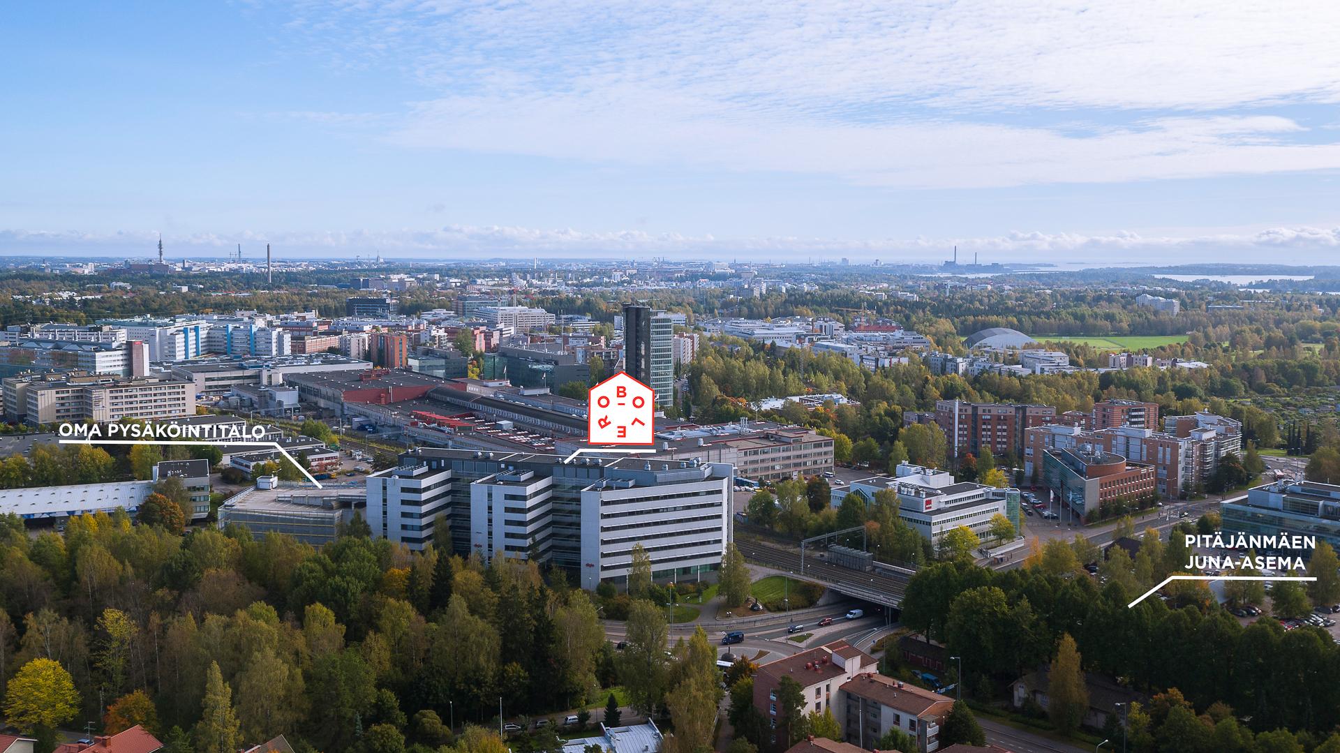 Atomitie 2 B, 431m2, 2. kerros, Toimistotila