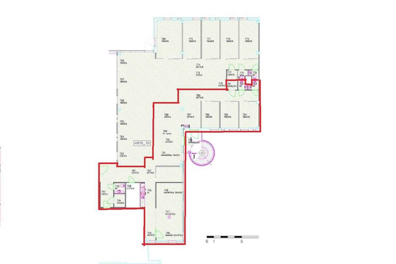 Äyritie 24 HALO, 174m2, 7. kerros, Toimistotila