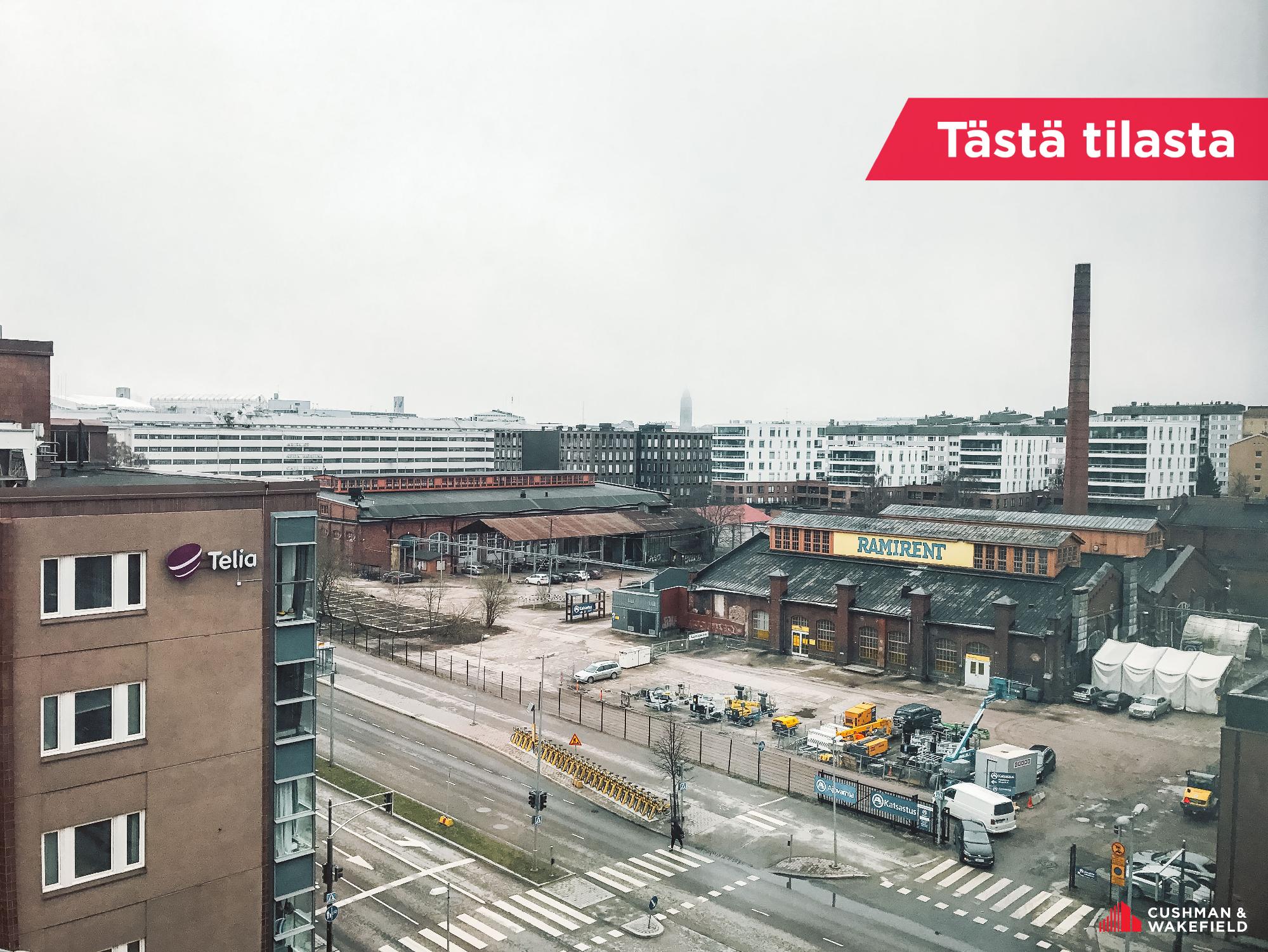 Teollisuuskatu 21, 380m2, 7. kerros, Toimistotila