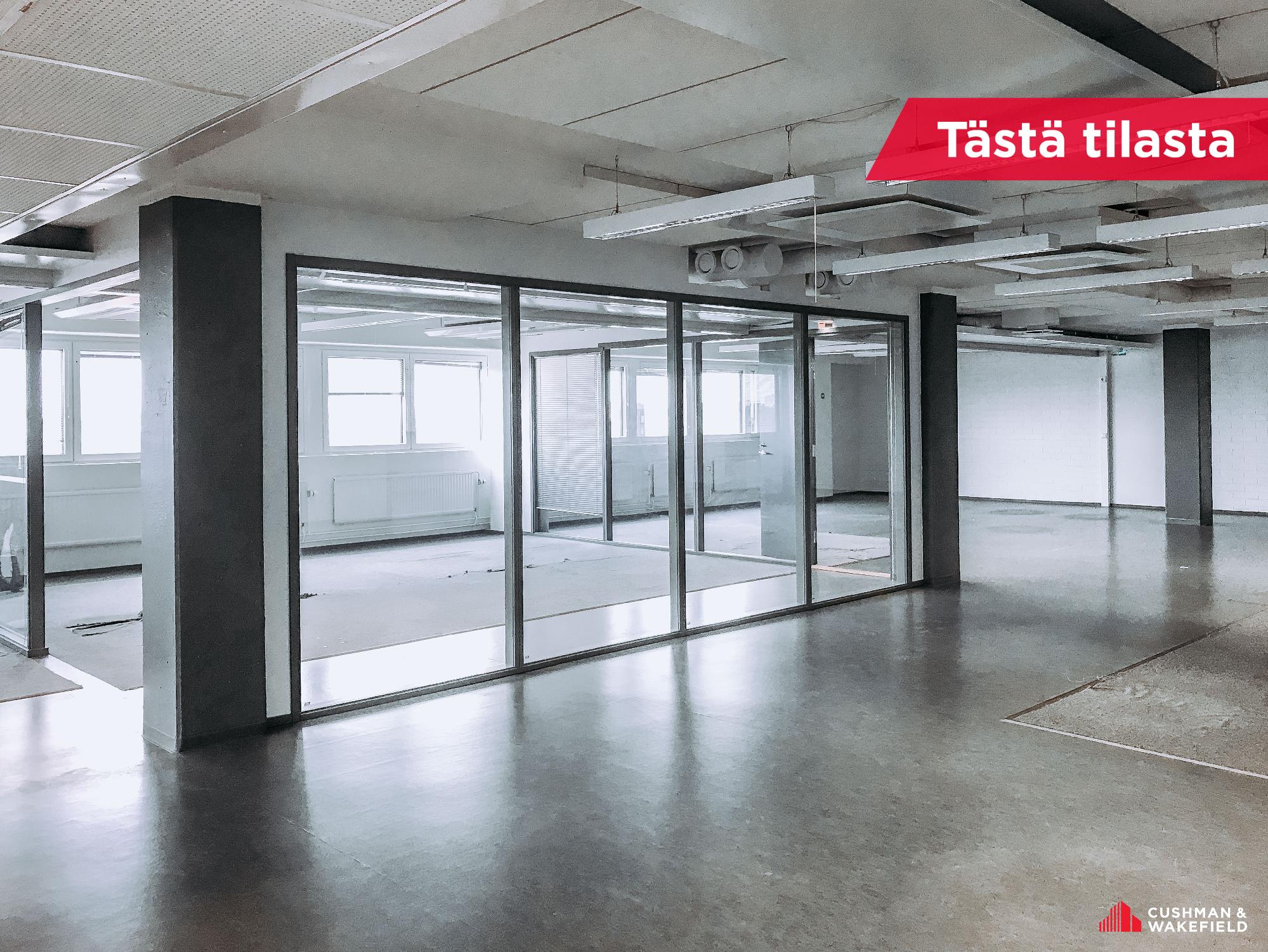 Teollisuuskatu 21, 380m2, 7. kerros, Toimistotila