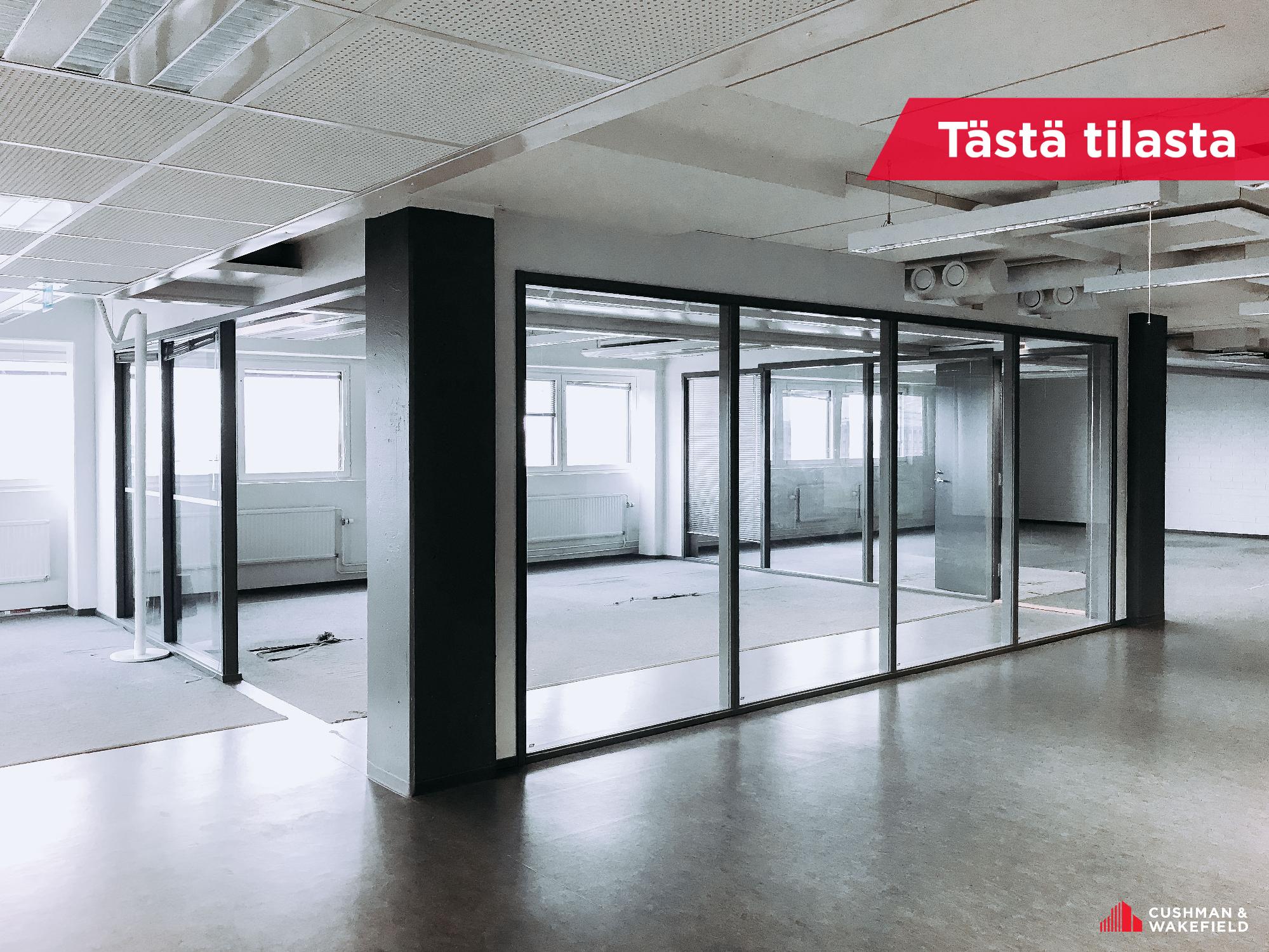 Teollisuuskatu 21, 380m2, 7. kerros, Toimistotila
