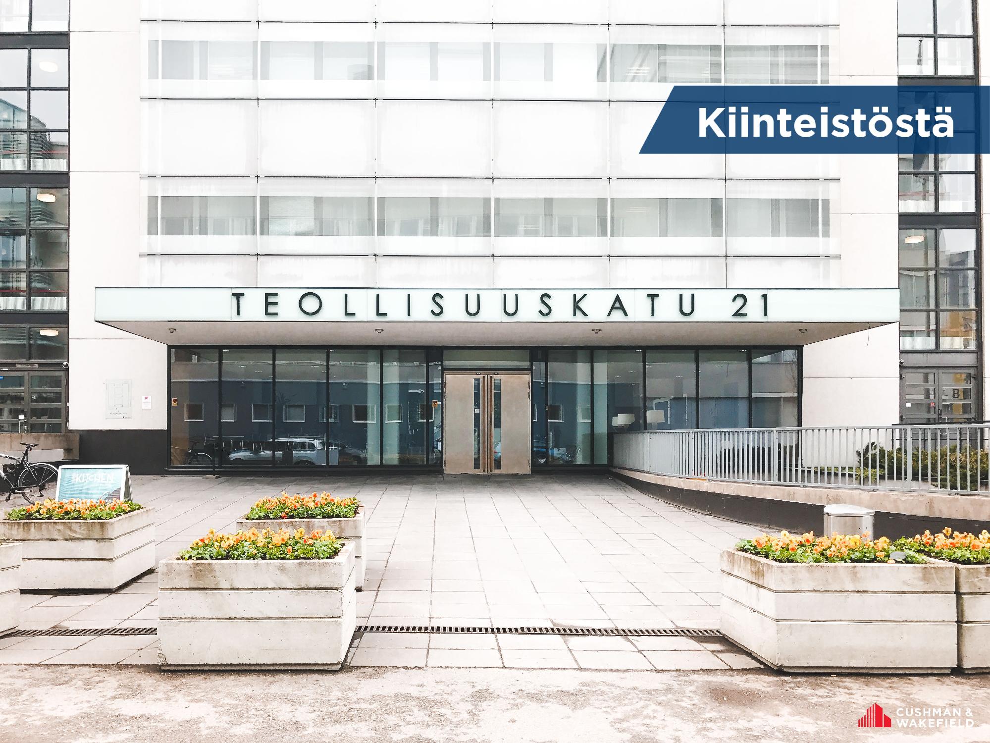 Teollisuuskatu 21, 380m2, 7. kerros, Toimistotila