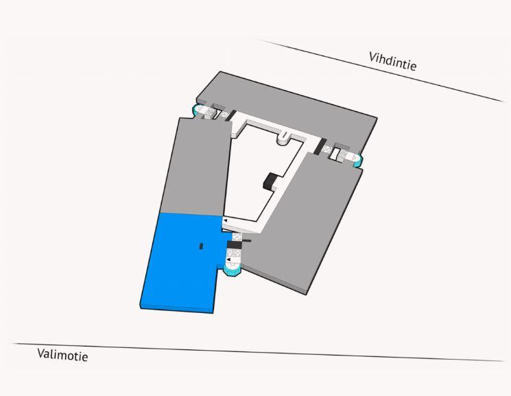 Valimotie 21, 564m2, 4. kerros, Toimistotila