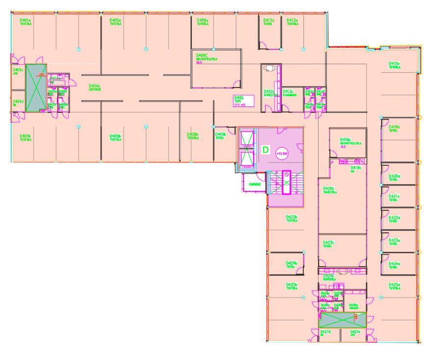 Työpajankatu 9 D, 1132m2, 4. kerros, Toimistotila