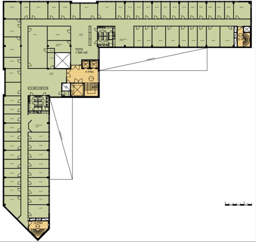 Valimotie 13 B, 1334m2, 5. kerros, Toimistotila