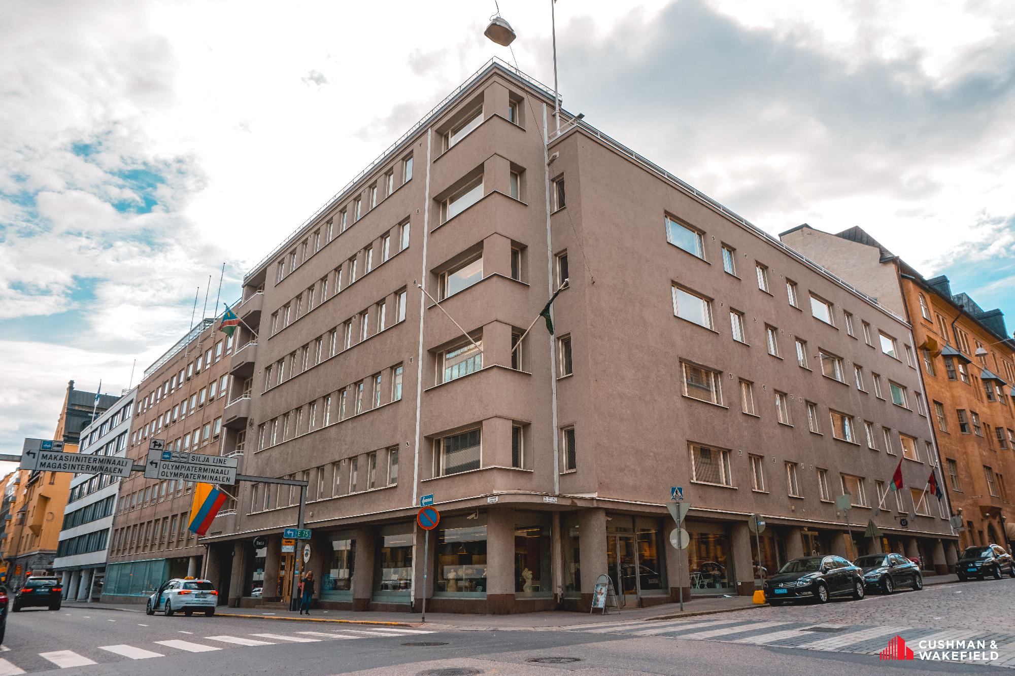 Unioninkatu 18, 589m2, 4. kerros, Toimistotila