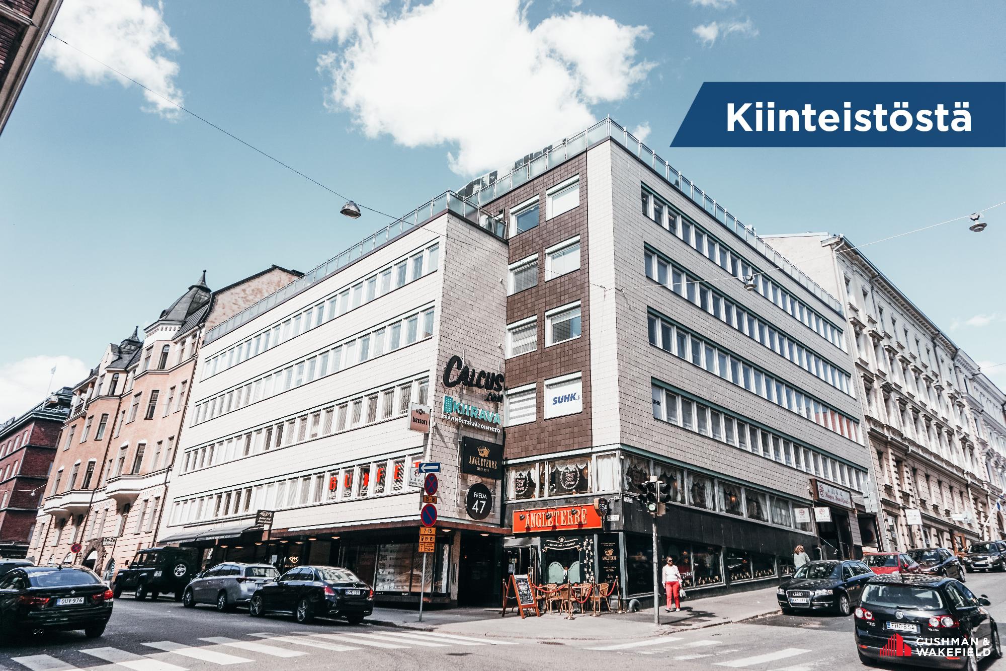 Fredrikinkatu 47, 176m2, 3. kerros, Toimistotila