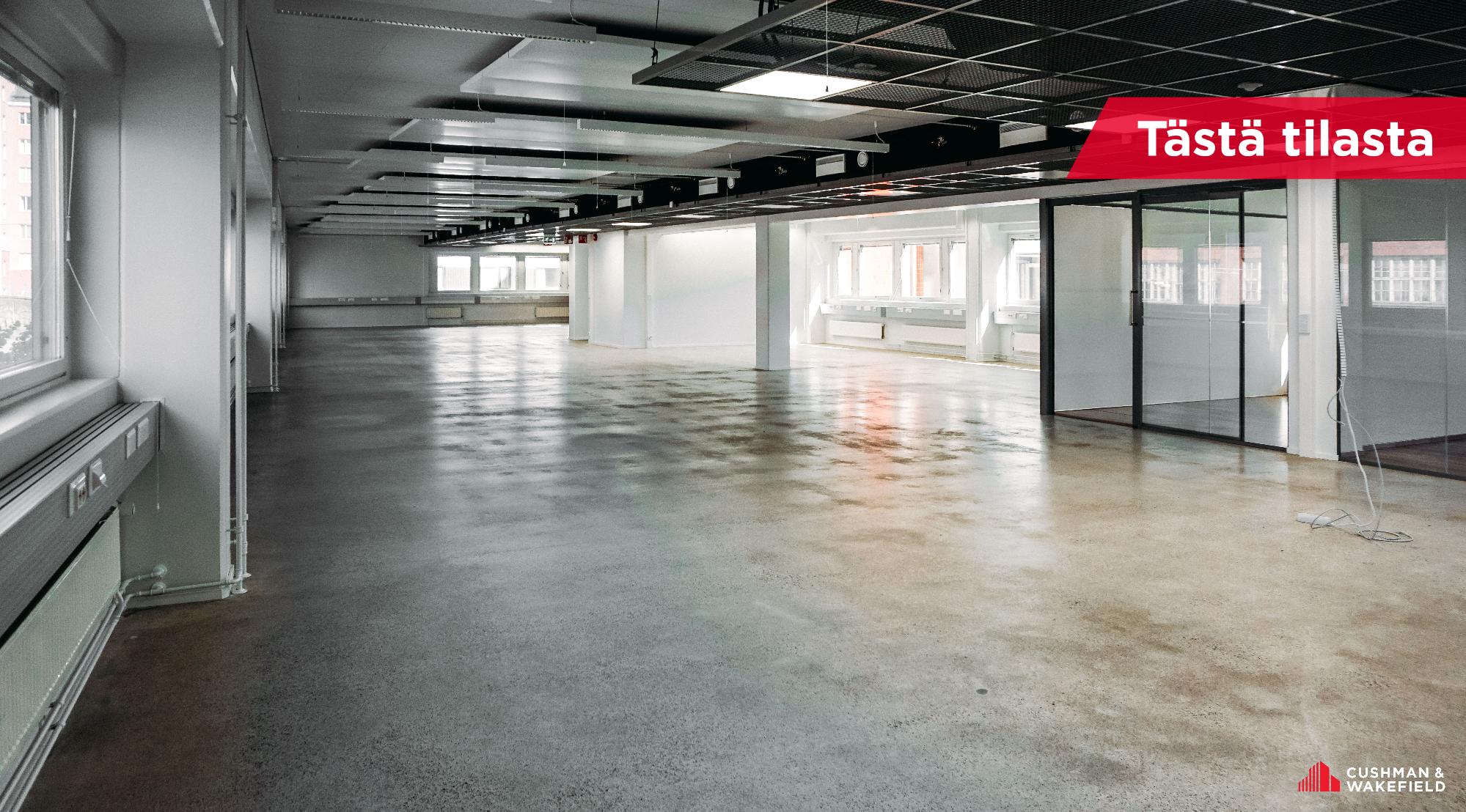 Sörnäisten rantatie 29, 279m2, 4. kerros, Toimistotila