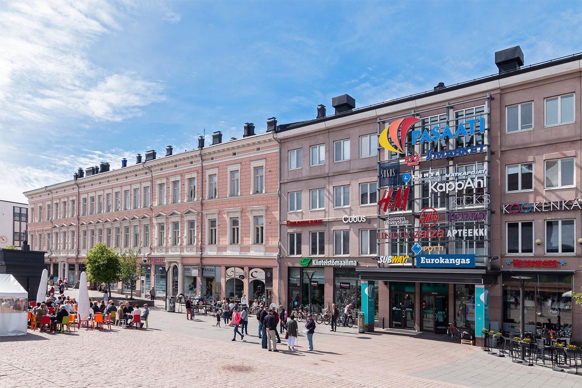 Keskuskatu 10 KOTKA, 428m2, 2. kerros, Liiketila