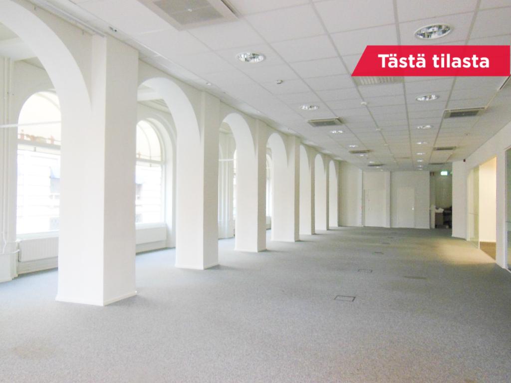 Mikonkatu 19, 316m2, 2. kerros, Toimistotila