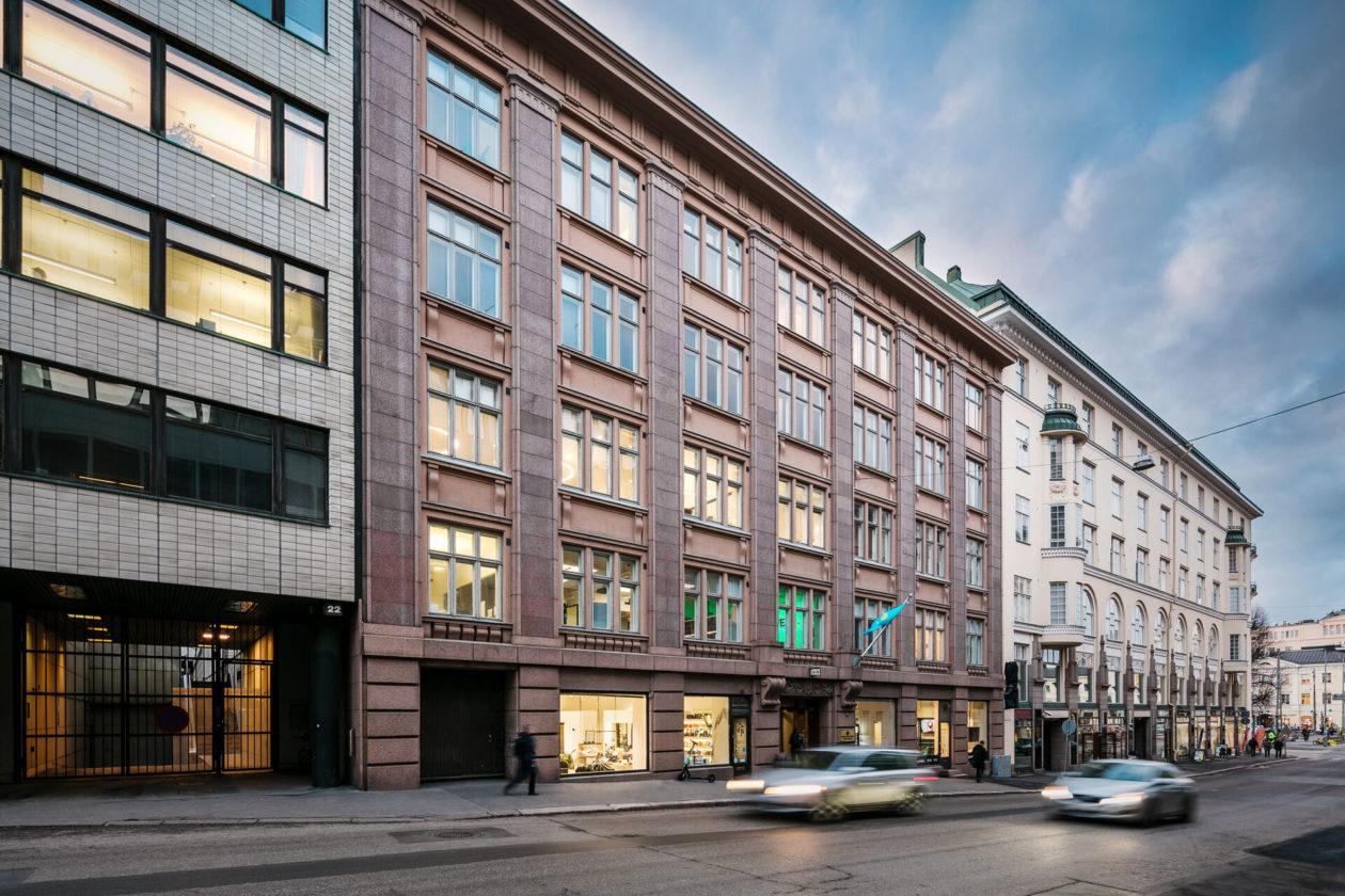 Unioninkatu 24, 256m2, 4. kerros, Toimistotila