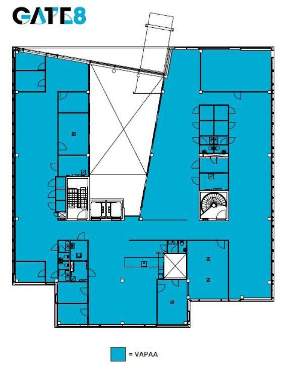 Äyritie 8 D LARGO, 840m2, 6. kerros, Toimistotila