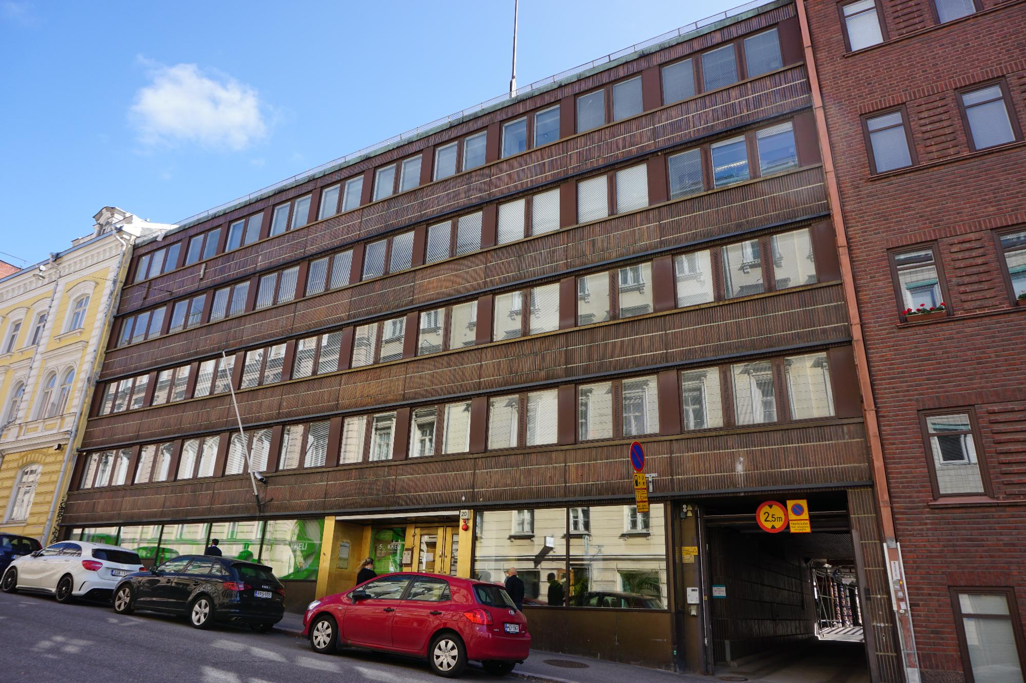 Kalevankatu 20, 612m2, 5. kerros, Toimistotila