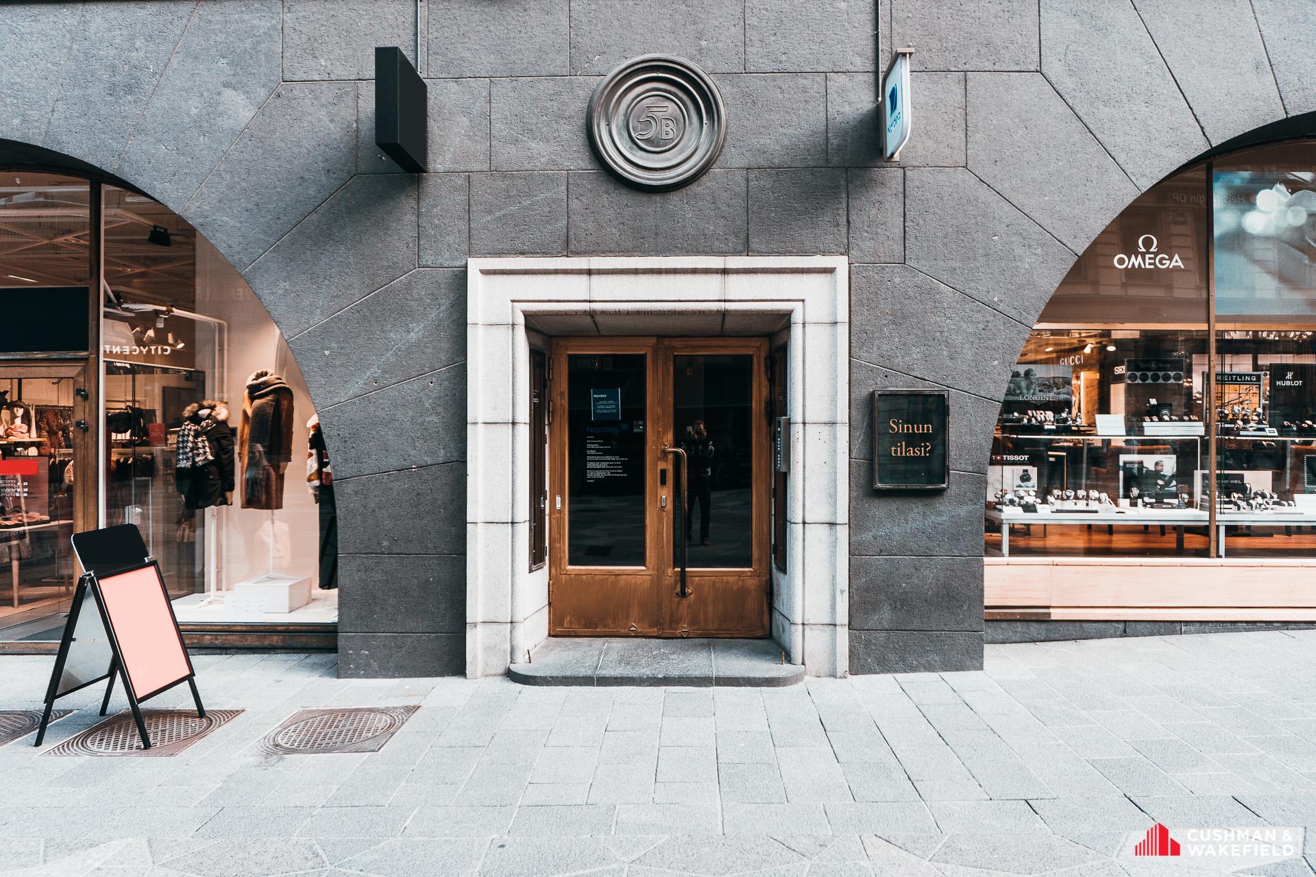 Aleksanterinkatu 17, 505m2, 5. kerros, Toimistotila