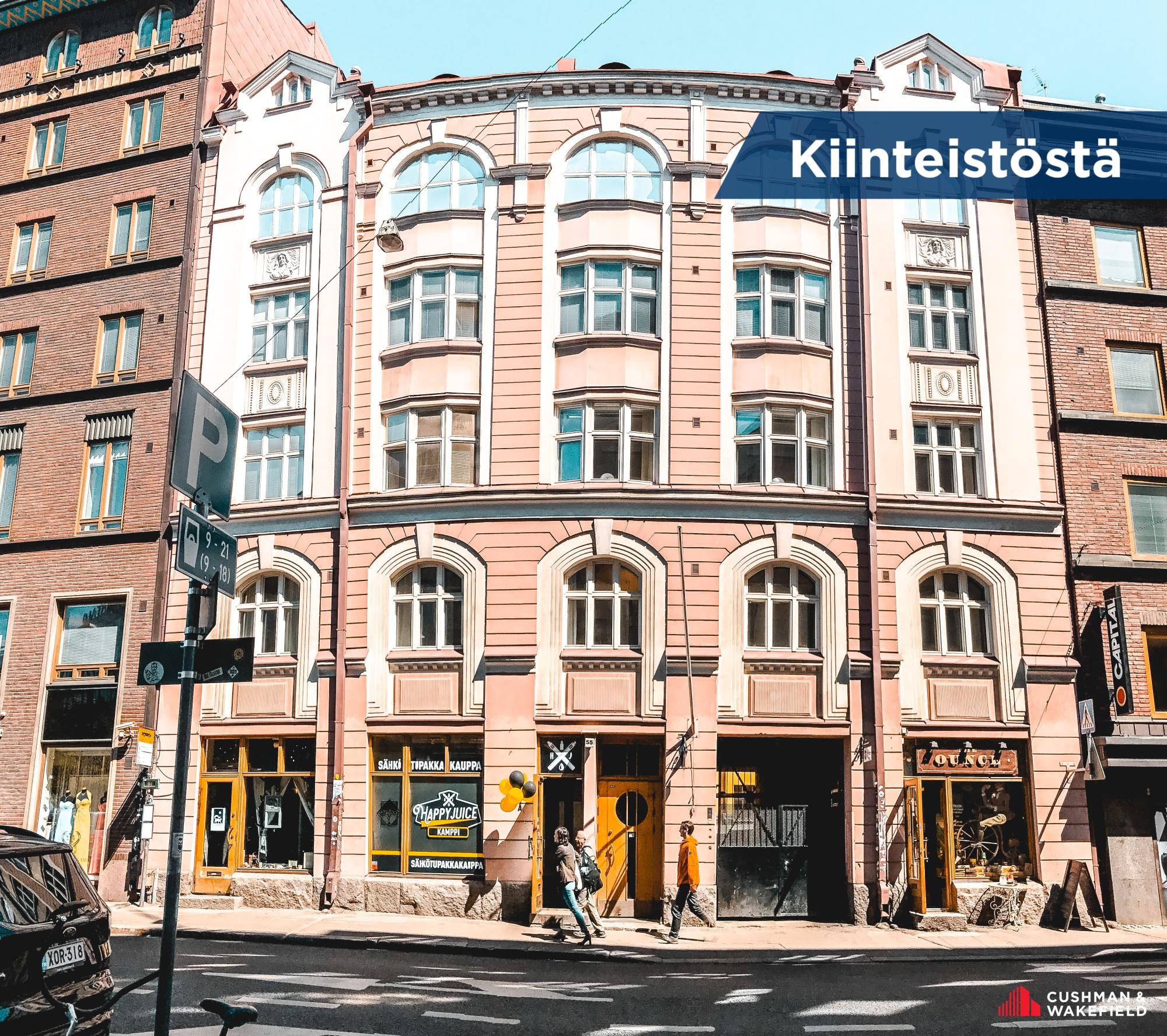 Fredrikinkatu 55, 115m2, 2. kerros, Toimistotila