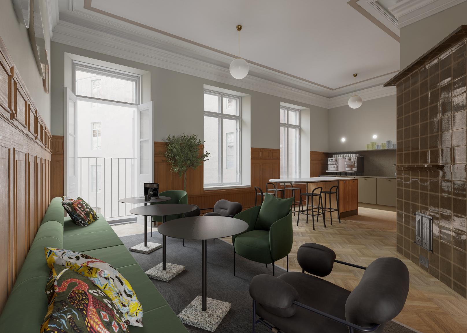 Erottajankatu 2, 440m2, 5. kerros, Toimistotila