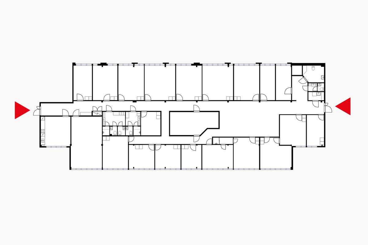 Eteläpuisto 2 C TAMPERE, 591m2, 5. kerros, Toimistotila