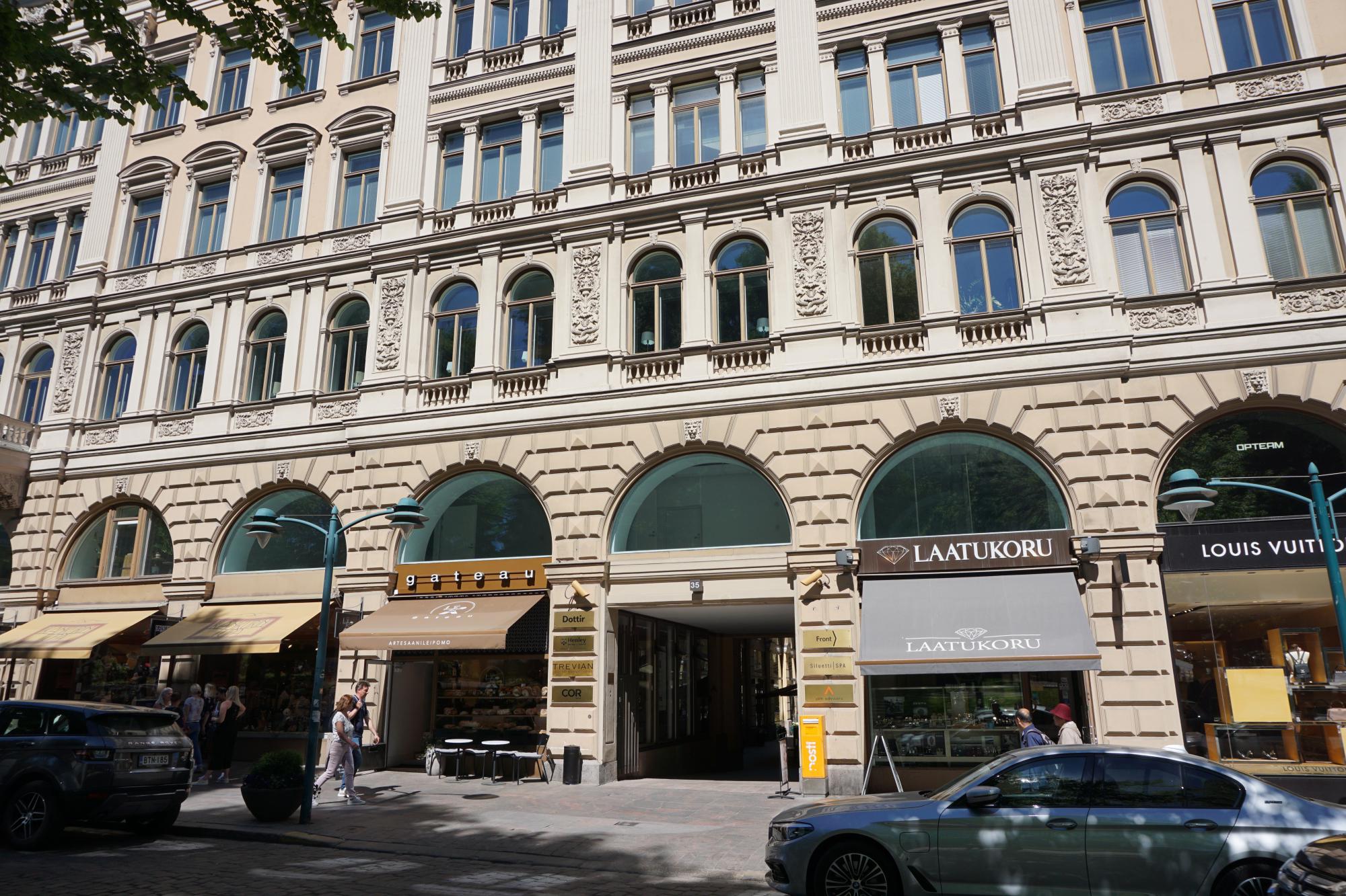 Pohjoisesplanadi 35, 429m2, 2. kerros, Toimistotila