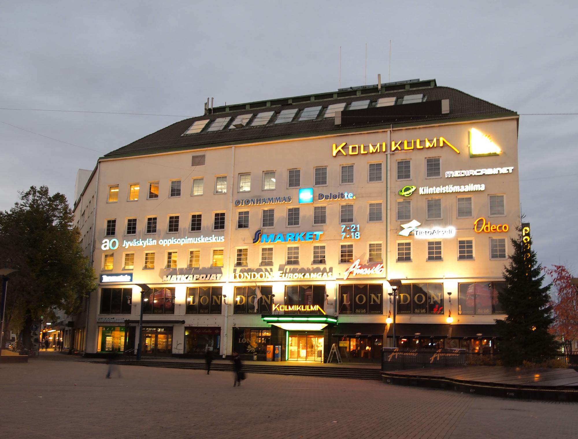 Puistokatu 2-4 JYVÄSKYLÄ, 208m2, 2. kerros, Toimistotila