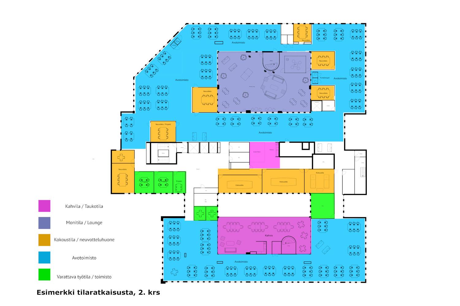 Hopeatie 2, 8800m2, Useita kerroksia, Toimistotila