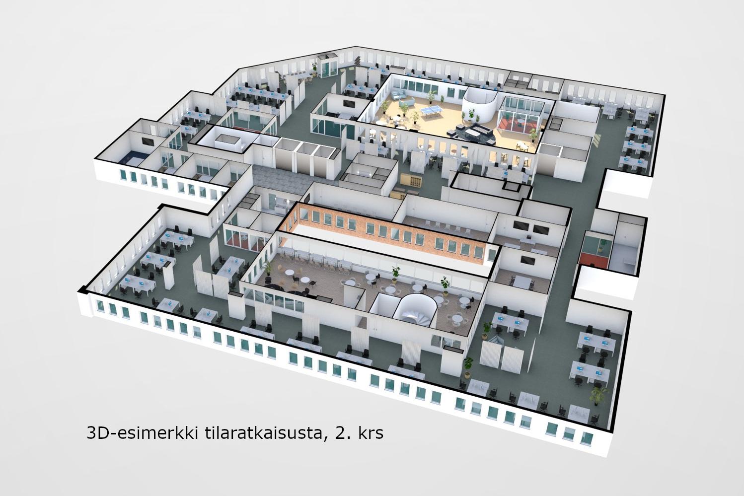 Hopeatie 2, 8800m2, Useita kerroksia, Toimistotila