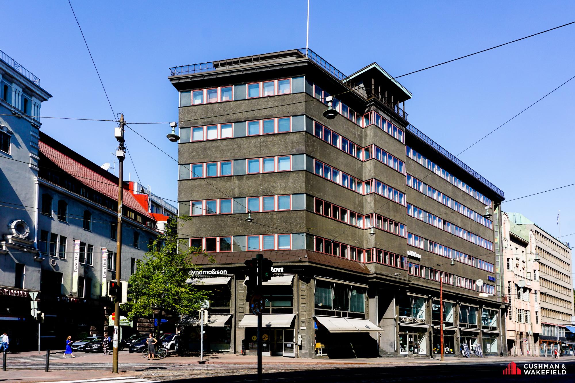 Kaisaniemenkatu 6, 168m2, 1. kerros, Liiketila