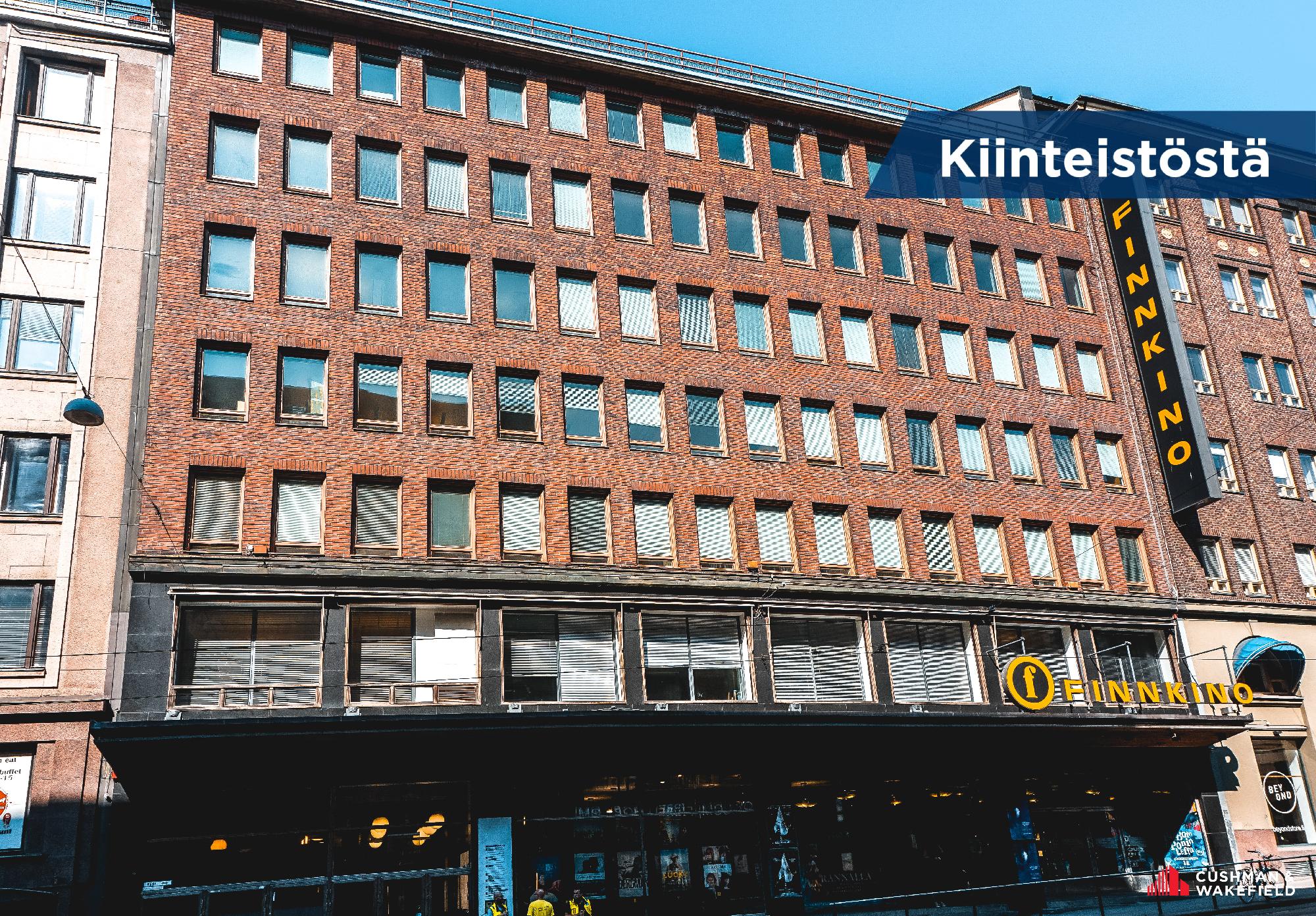 Kaisaniemenkatu 2 B, 281m2, 3. kerros, Toimistotila