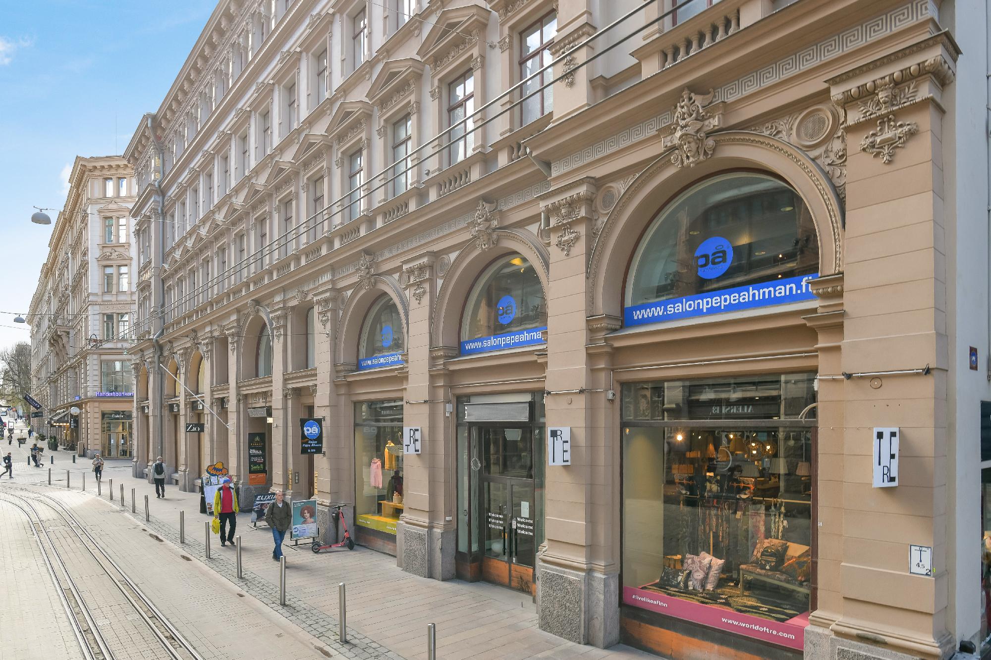 Aleksanterinkatu 15, 1337m2, Useita kerroksia, Liiketila