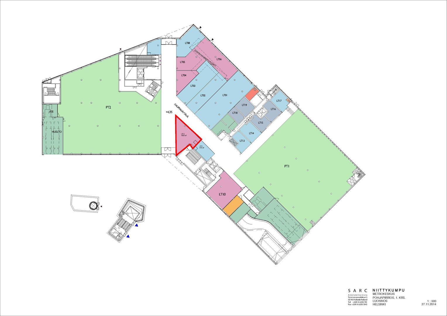 Merituulentie 36, 95m2, Katutaso, Liiketila