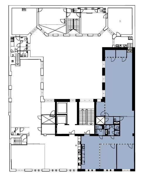 Unioninkatu 24, 220m2, 3. kerros, Toimistotila