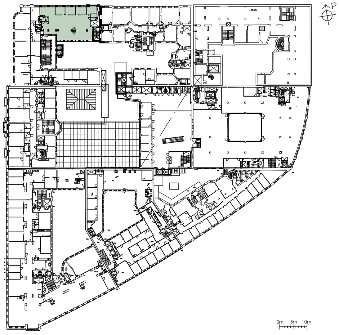Mikonkatu 19, 210m2, 4. kerros, Toimistotila