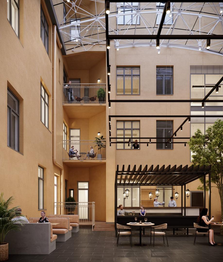 Kasarmikatu 25, 142m2, 1. kerros, Toimistotila