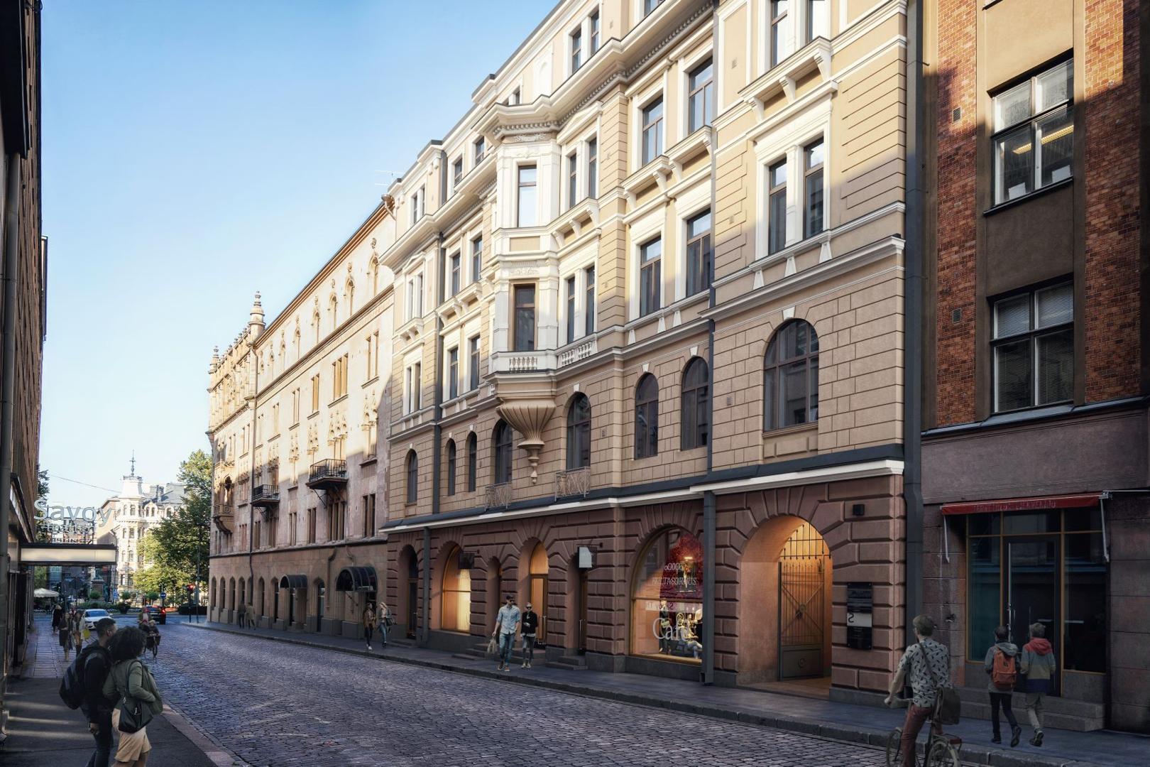 Kasarmikatu 25, 142m2, 1. kerros, Toimistotila