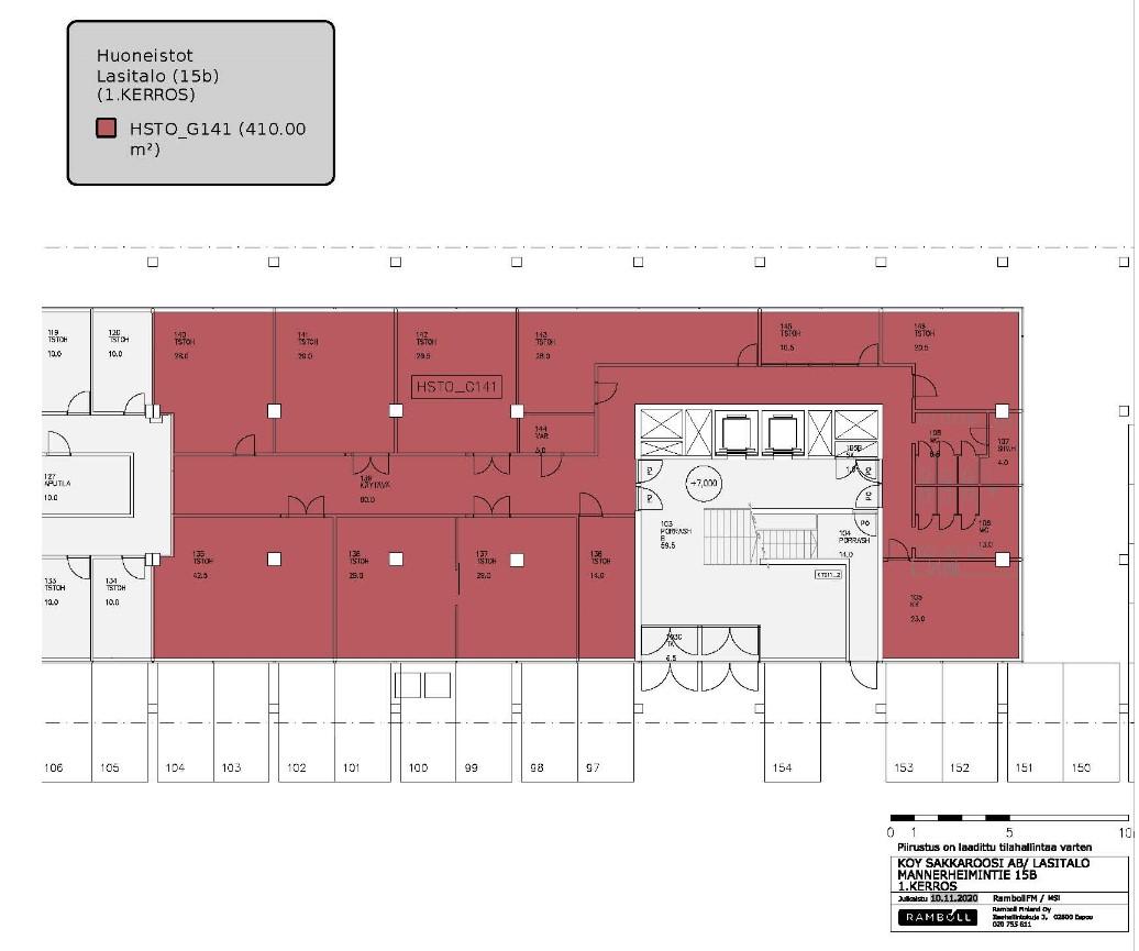 Mannerheimintie 15, 410m2, Katutaso, Toimistotila