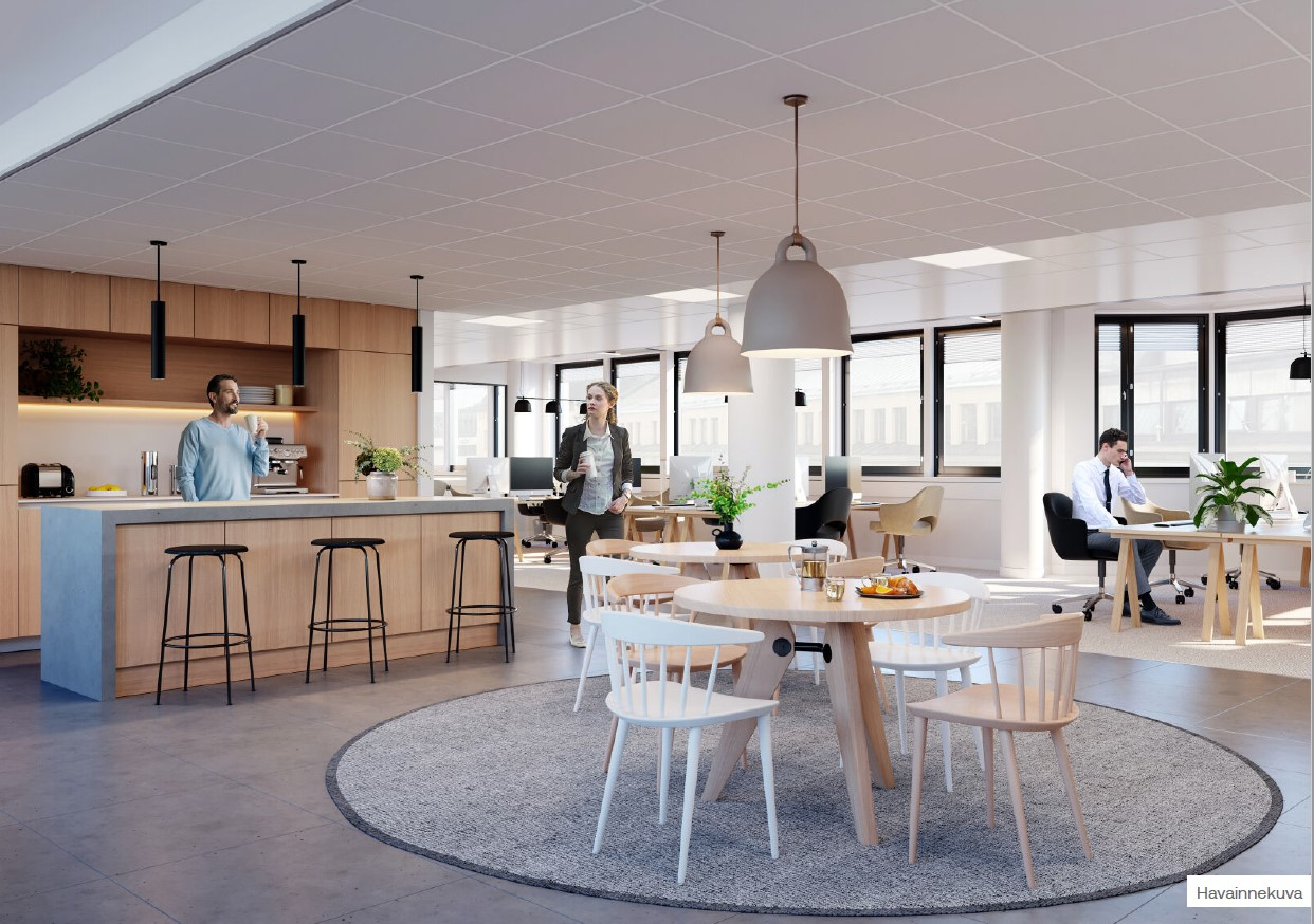 Yrjönkatu 29, 277m2, 5. kerros, Toimistotila