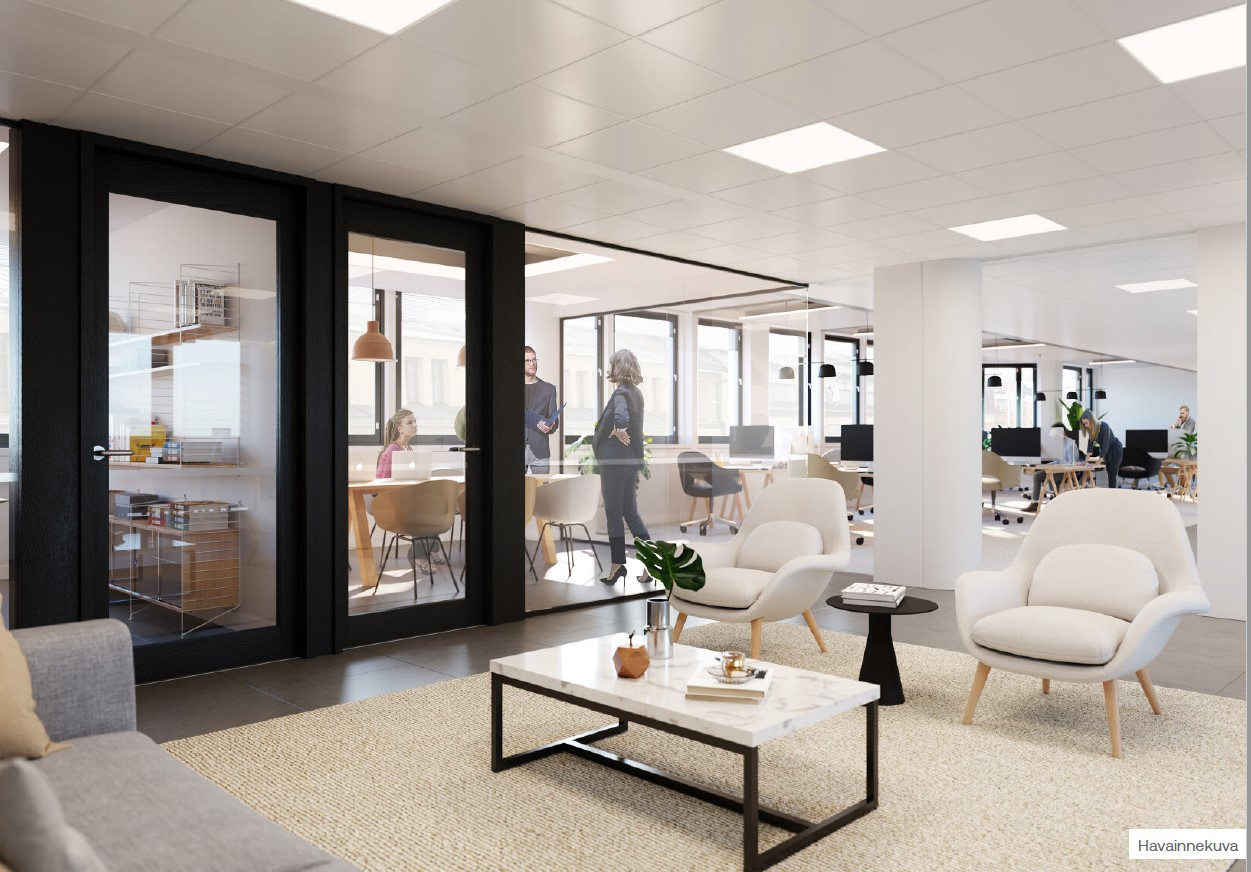 Yrjönkatu 29, 277m2, 5. kerros, Toimistotila