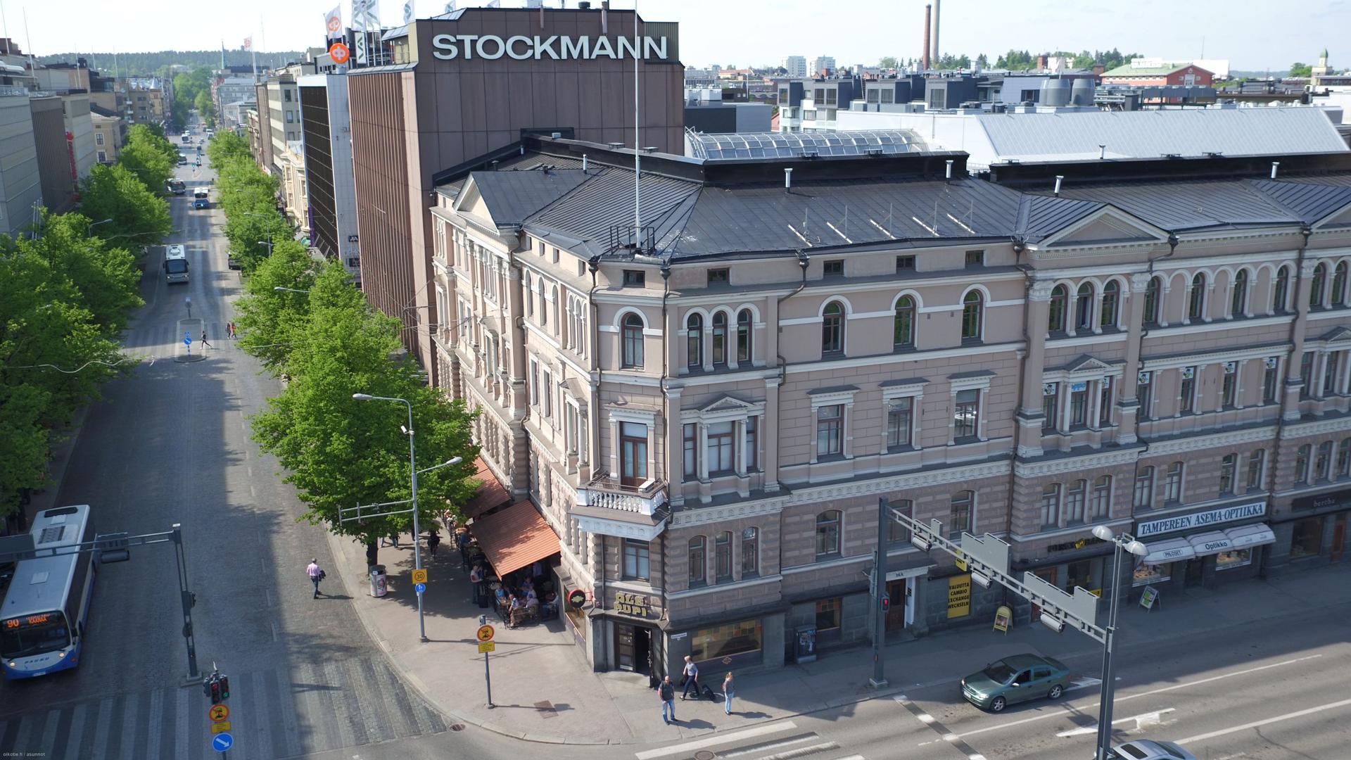 Rautatienkatu 14 TAMPERE, 122m2, 1. kerros, Liiketila