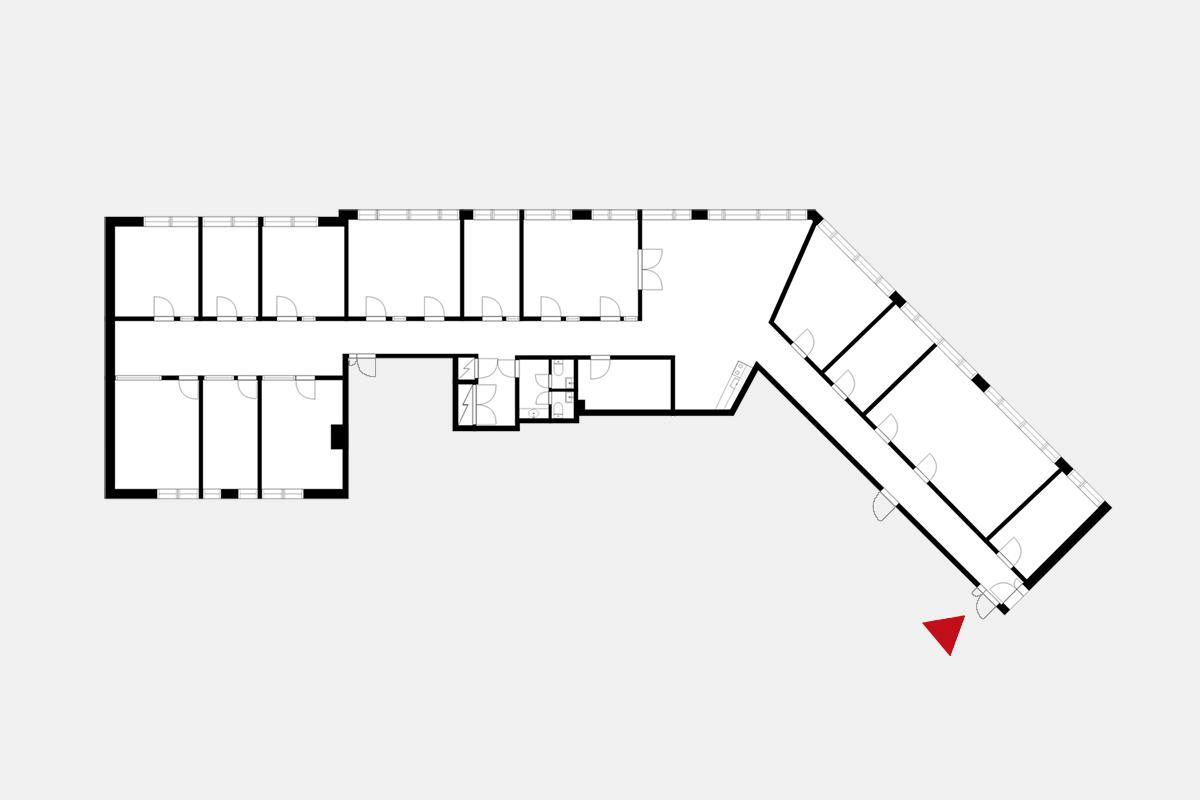 Pasilanraitio 9, 332m2, 7. kerros, Toimistotila