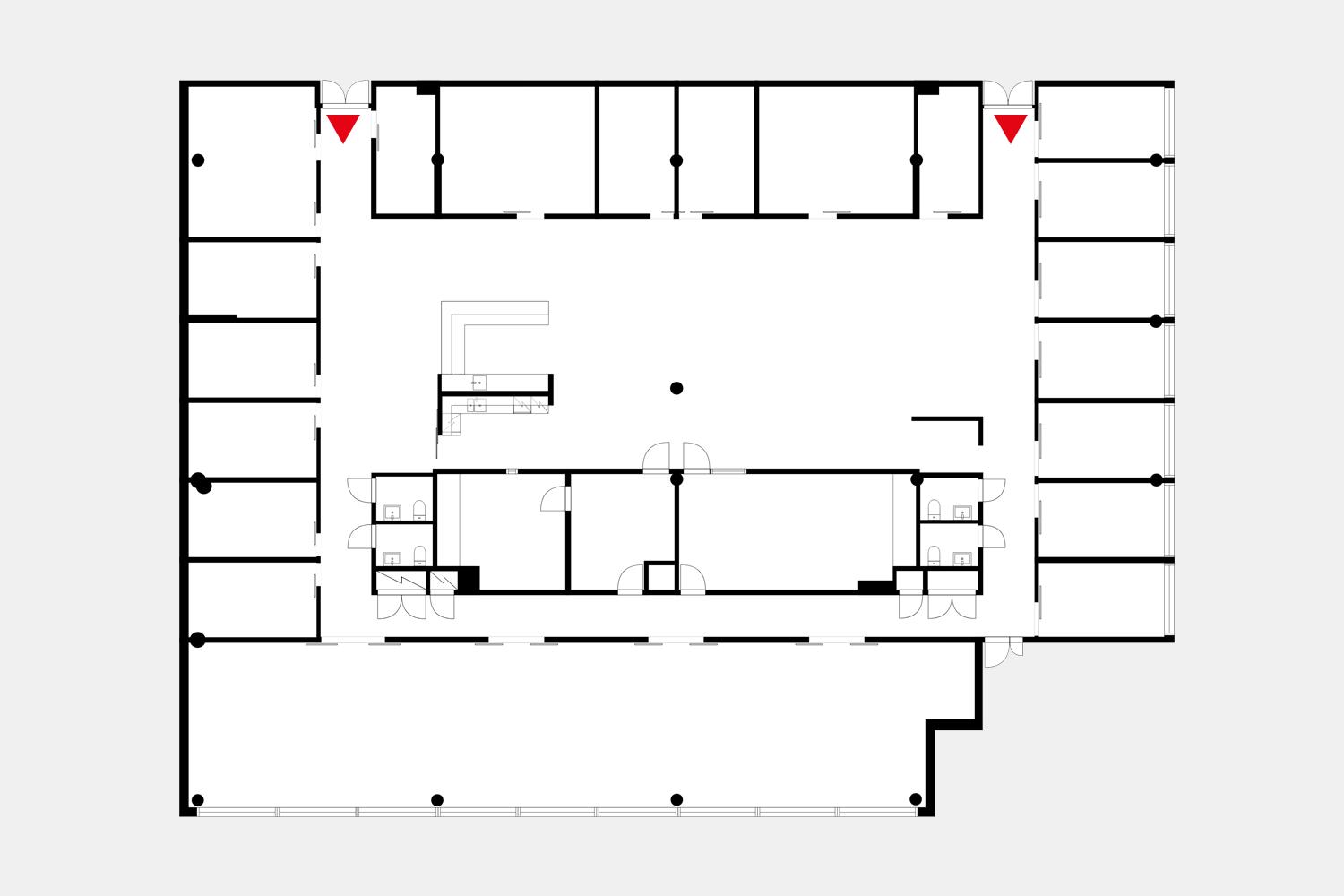 Panuntie 4, 751m2, 2. kerros, Toimistotila