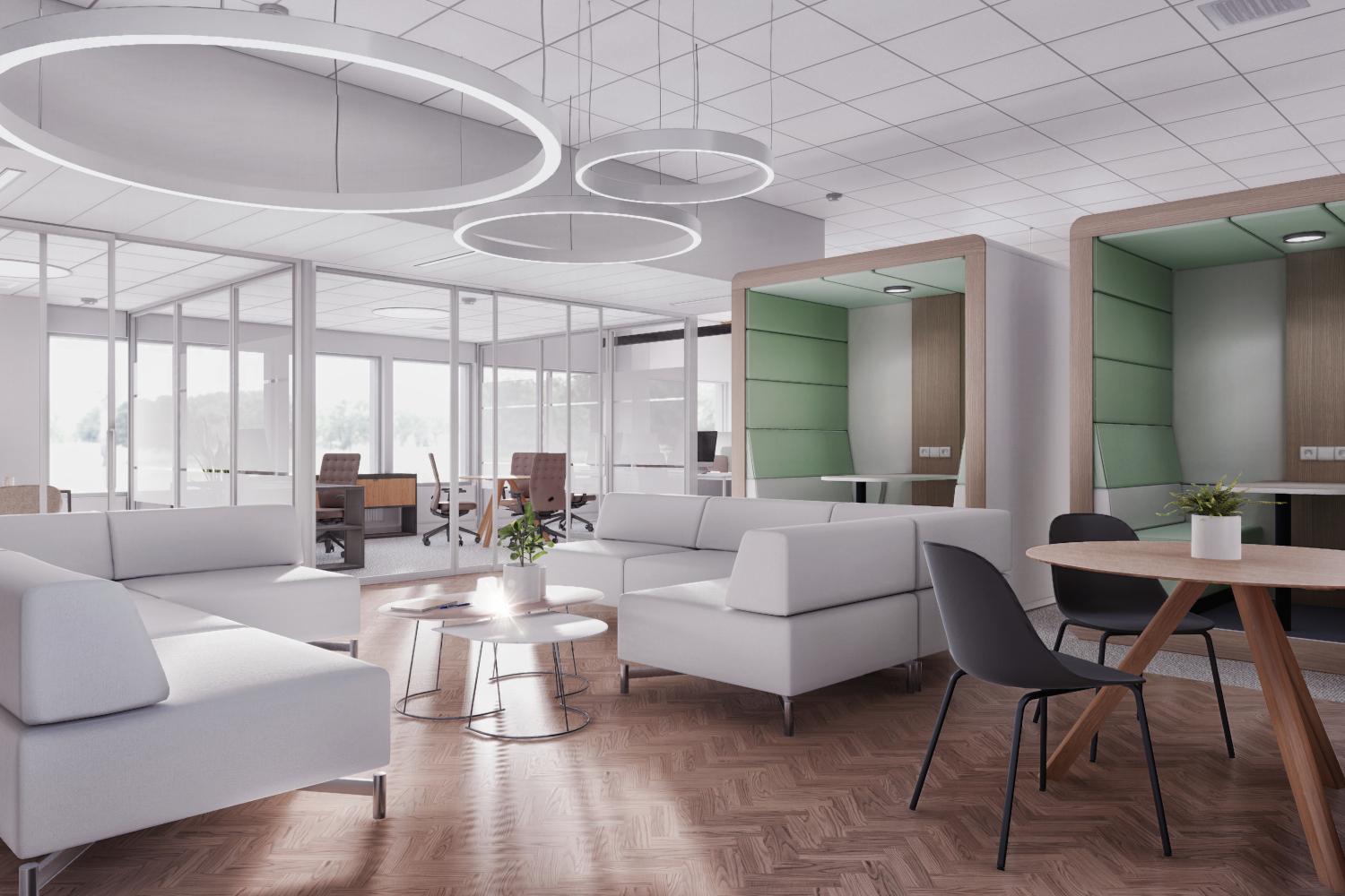 Bertel Jungin aukio 7 B-Talo, 452m2, 3. kerros, Toimistotila