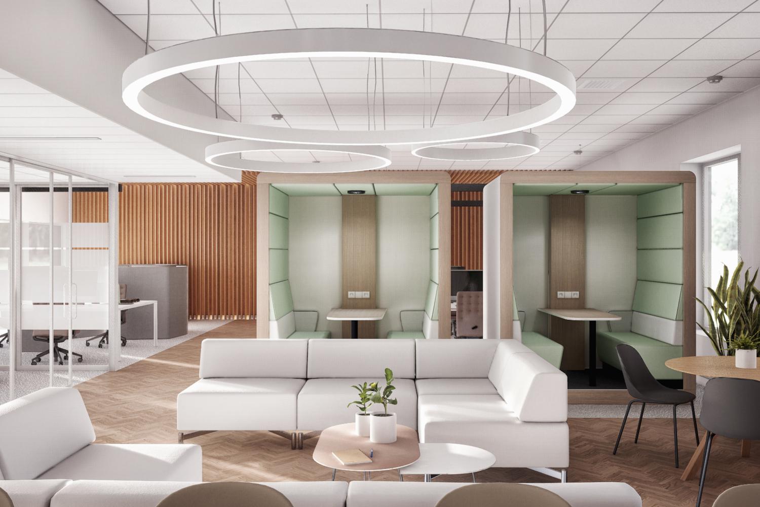 Bertel Jungin aukio 7 B-Talo, 452m2, 3. kerros, Toimistotila