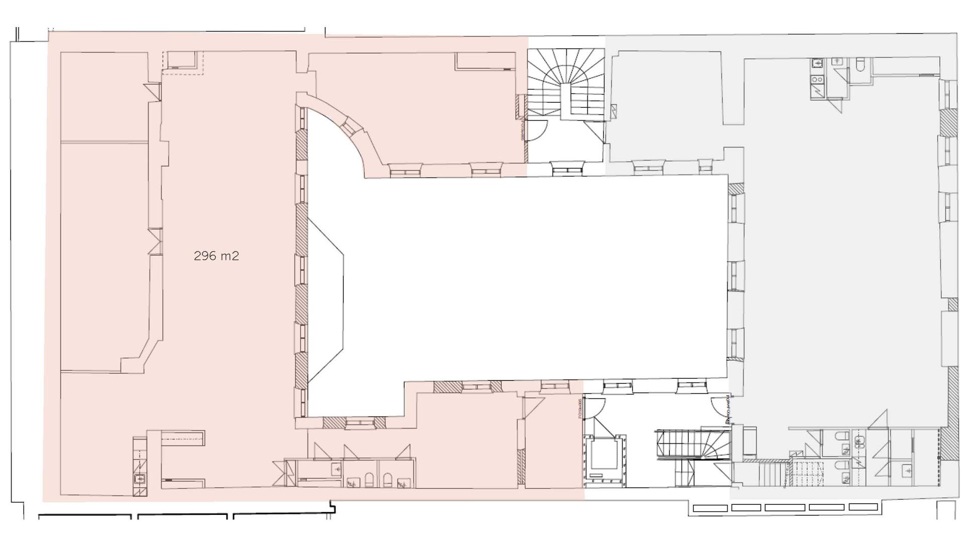 Pohjoisesplanadi 21, 272m2, 4. kerros, Toimistotila