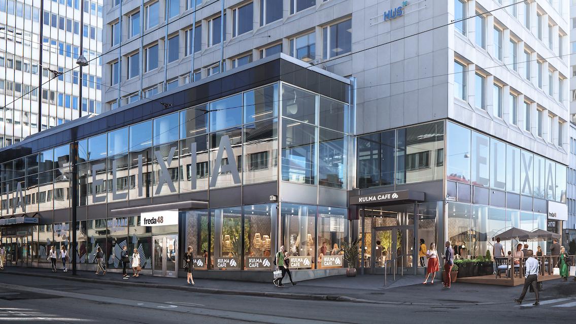 Fredrikinkatu 48, 189m2, Katutaso, Liiketila