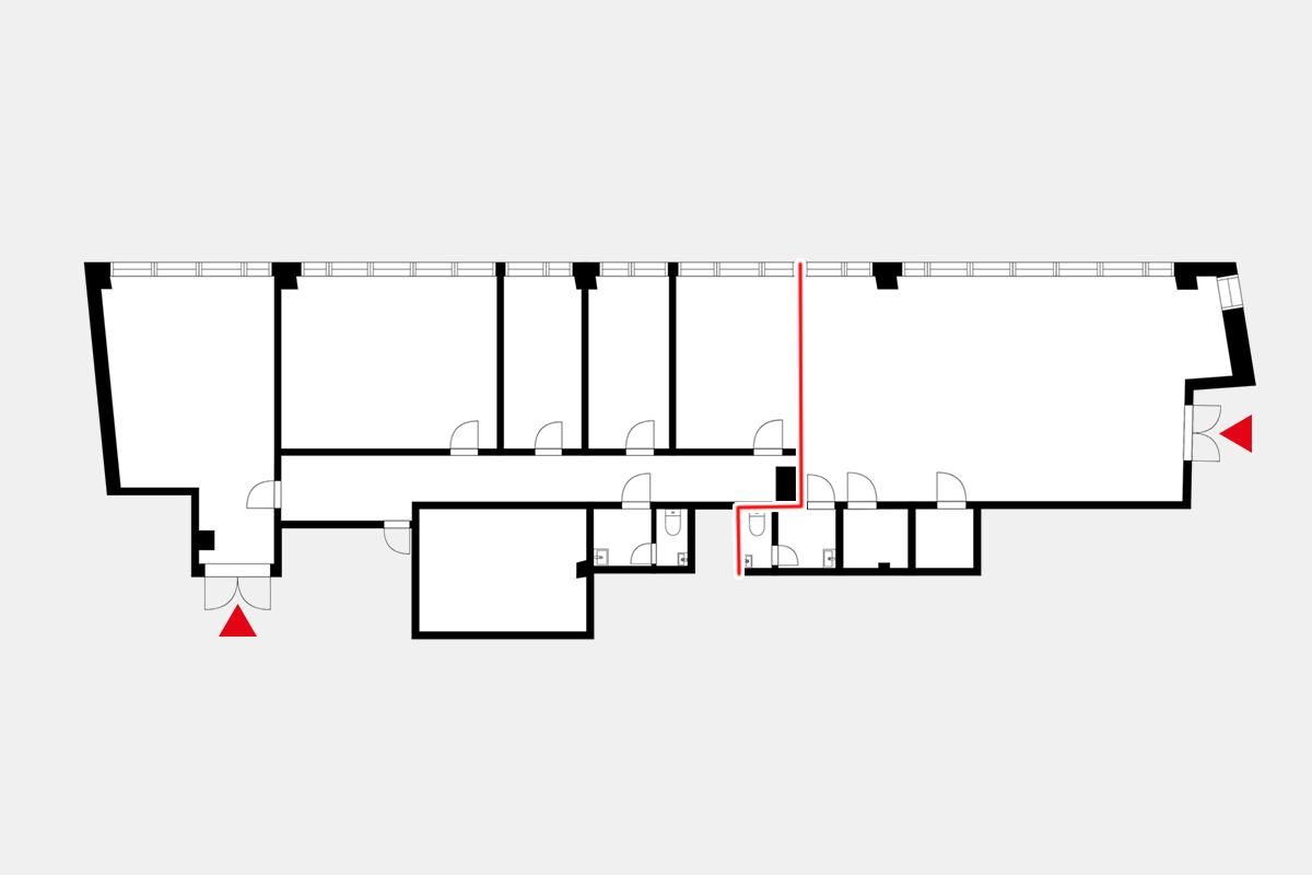 Vanha Talvitie 11, 239m2, 4. kerros, Toimistotila