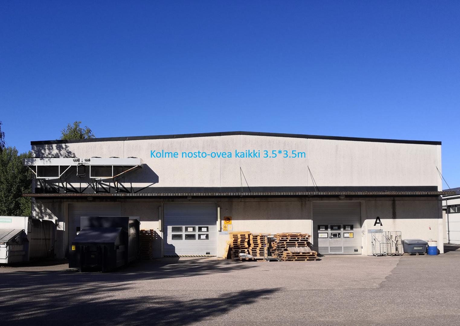 Juvan teollisuuskatu 15, 1400m2, 1. kerros, Varastotila