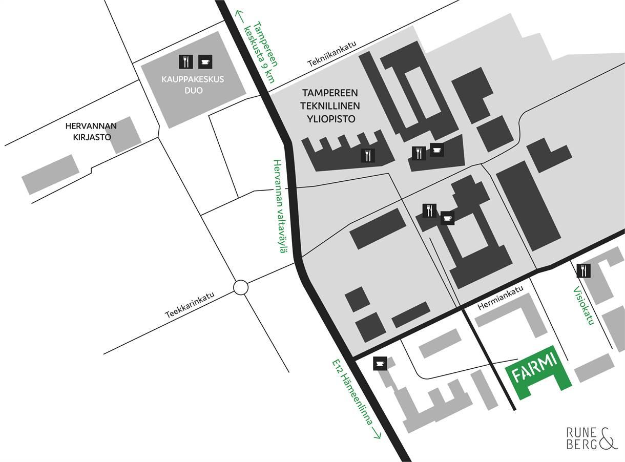 Visiokatu 4 TAMPERE, 1347m2, 4. kerros, Toimistotila