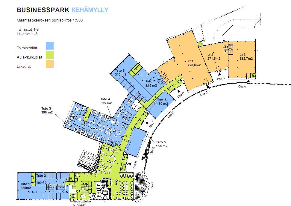 Vantaankoskentie 14, 382m2, Katutaso, Liiketila