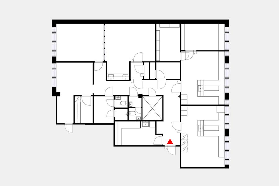 Biokatu 12 TAMPERE, 385m2, 6. kerros, Toimistotila
