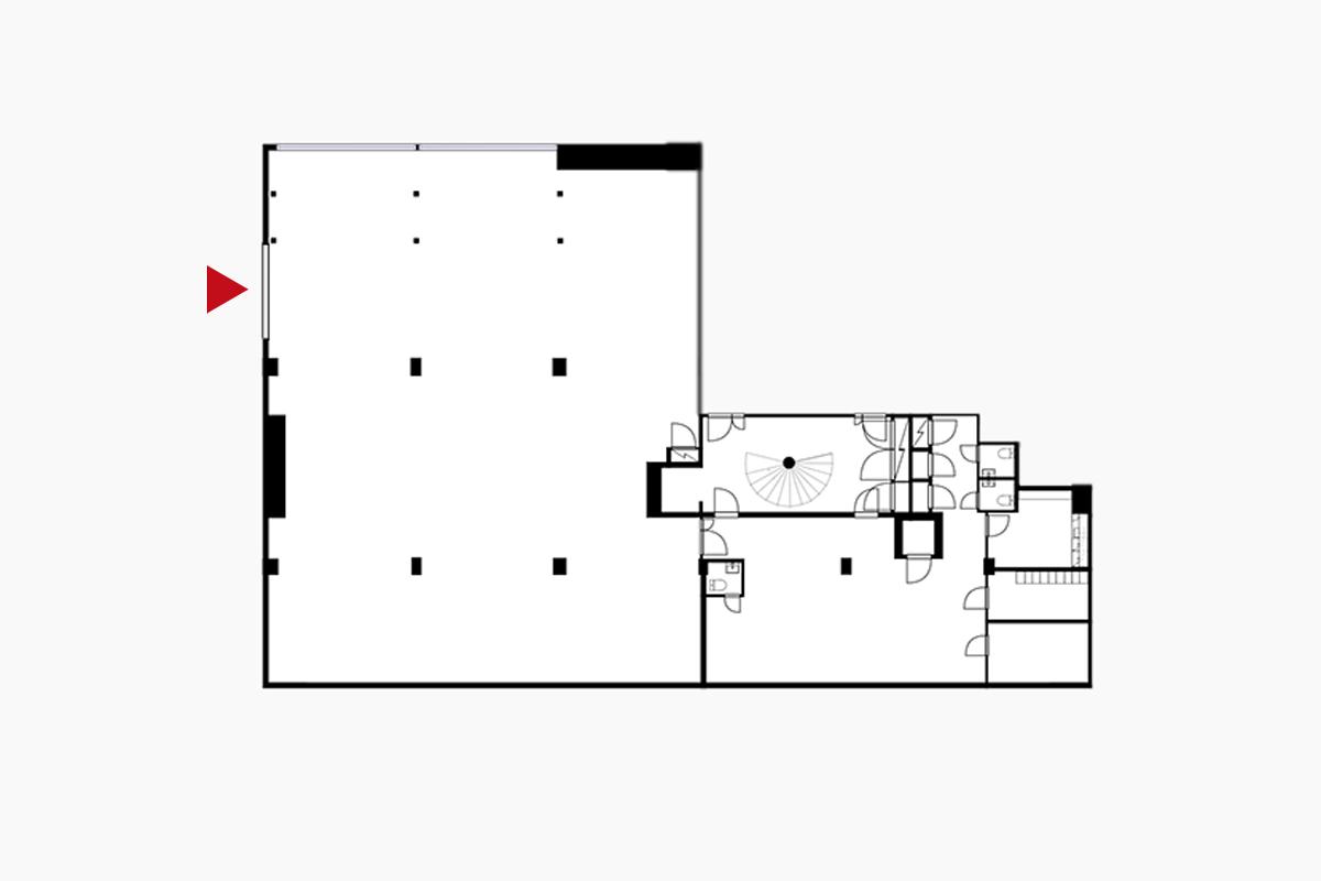 Keskuskatu 10 KOTKA, 428m2, 2. kerros, Liiketila